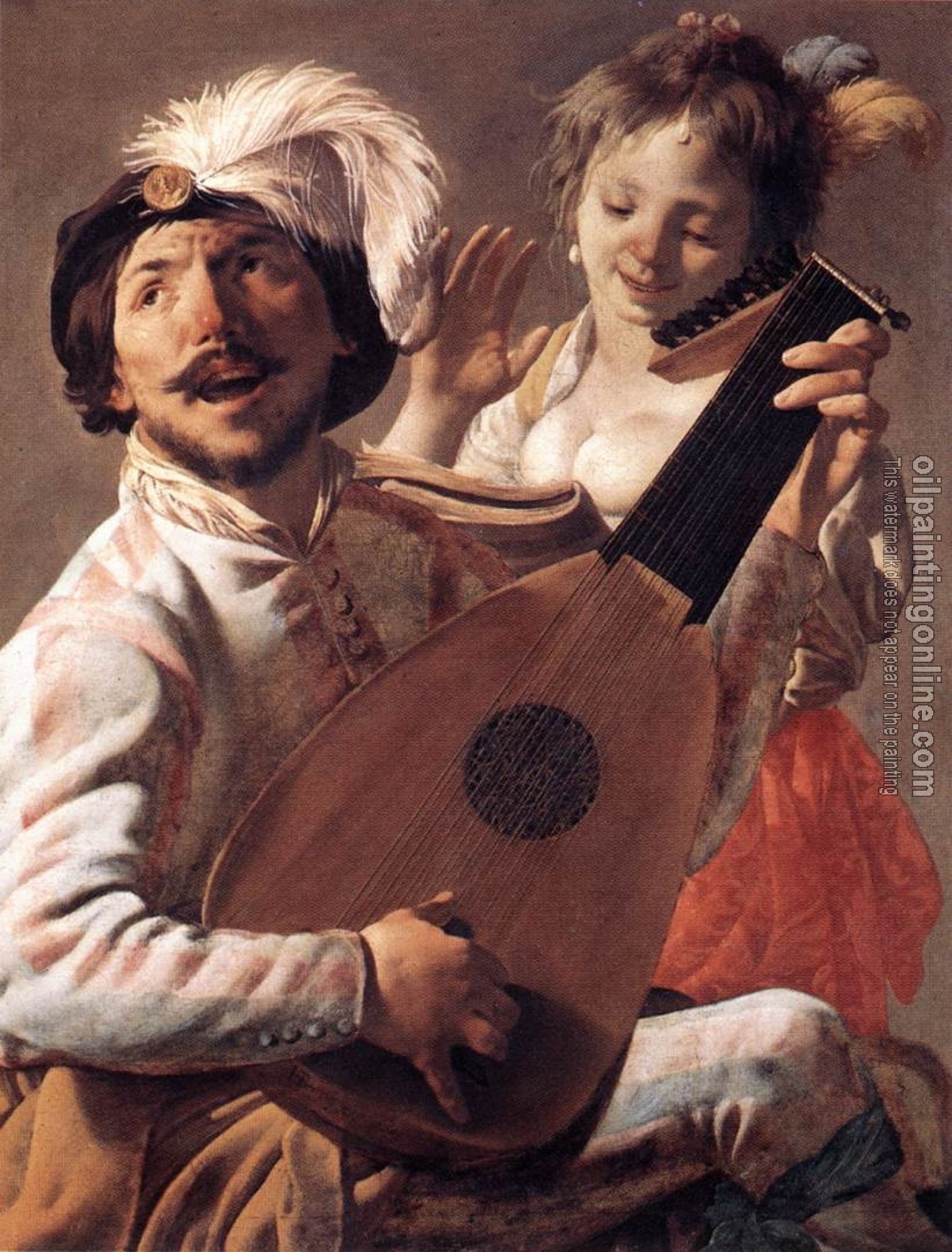 Terbrugghen, Hendrick - Duet